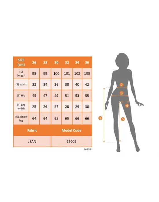 Kadın Yüksek Bel önden Düğmeli Cepli Dar Kesim Detaylı Kot Pantolon