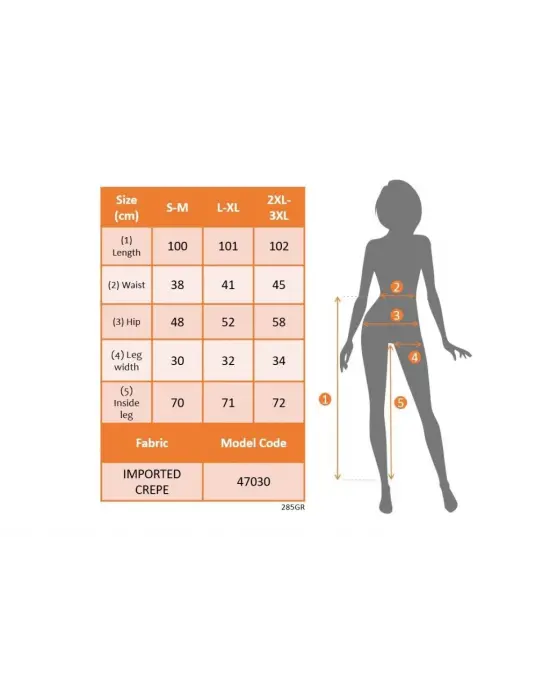 Kadın Yüksek Bel önden Fermuarlı Ithal Krep Pantolon