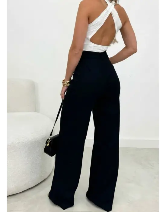 Modern Yüksek Bel Pantolon