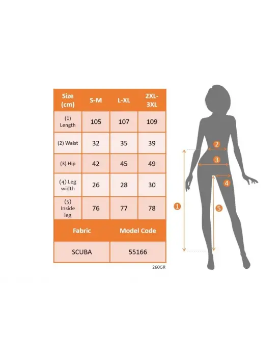 Kadın Yüksek Bel Tokalı Ispanyol Paçalı Dalgıç Pantolon