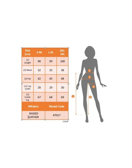 Kadın Yüksek Bel Toparlayacı Içi şardonlu Tam Kalıp Deri Tayt