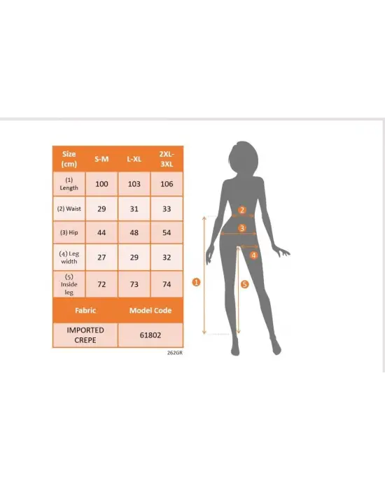 Kadın Yüksek Bel Yanlardan Tül Detaylı Ithal Krep Pantolon