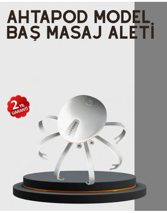 Kafa Derisi Masaj Aleti Usb-c Şarjlı Rahatlatıcı Ve Canlandırıcı Masaj