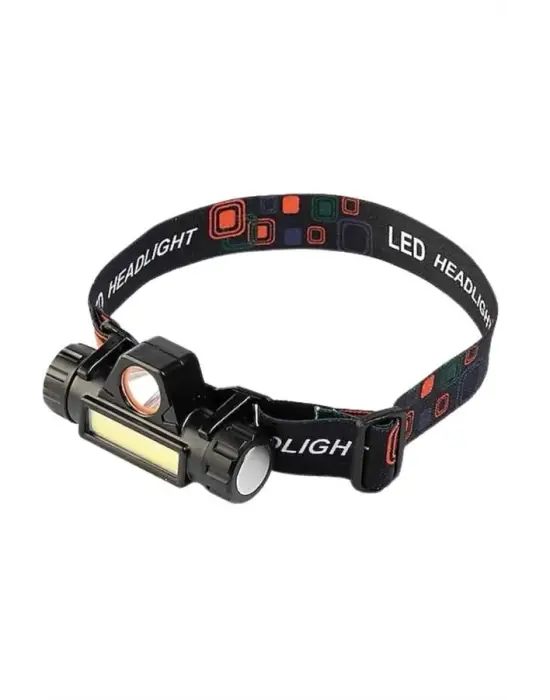 Kafa Lambası Çalışma Işığı Kafa Feneri Şarjlı Mıknatıslı Fenerli