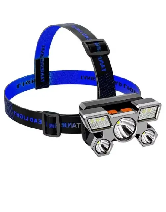 Kafa Lambası Hafif Ve Esnek Çift Anahtarlı Far Led Işık