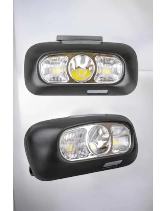 Kafa Lambası Kamp Lambası Led Işık Şarjlı Ayarlanabilir