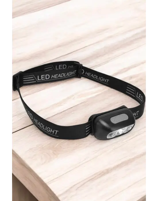 Kafa Lambası Kamp Lambası Led Işık Şarjlı Ayarlanabilir