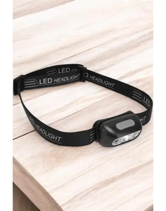 Kafa Lambası Kamp Lambası Led Işık Şarjlı Ayarlanabilir