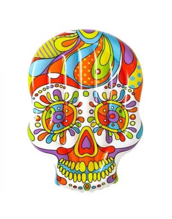 Omarı Deniz Temalı Kafatası Yatak Örtüsü