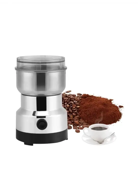 Kahve Ve Baharat Değirmeni | Kompakt, Hafif, Hızlı Öğütme, Şeffaf Kapaklı, Kolay Kullanım