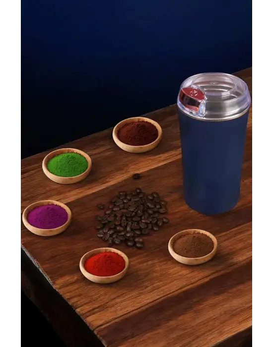 Kahve Ve Baharat Öğütücü Dayanıklı Paslanmaz Çelik Kolay Kullanım