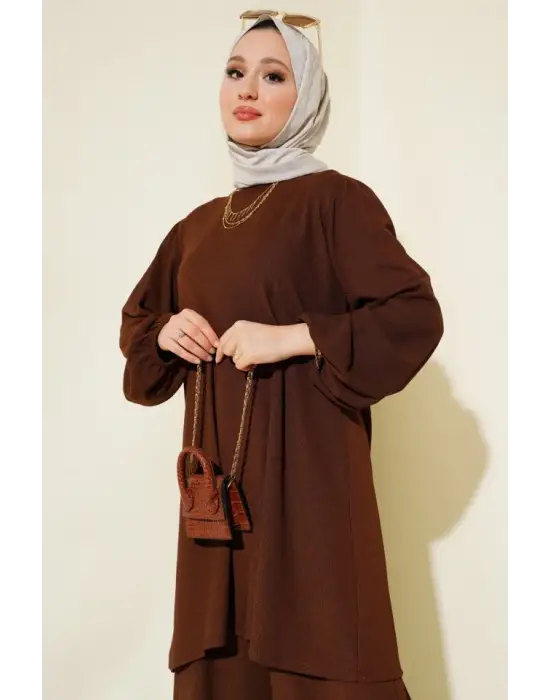 Modern Tunik Pantolon Alt Üst Takım