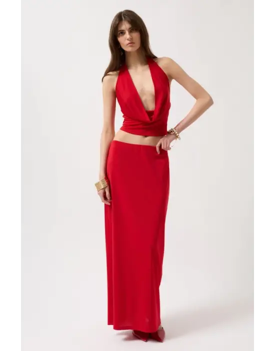 Omarı Kadife Kalem Etek Stili Efsane Koleksiyonunu Tamamlayacak Bir Parça