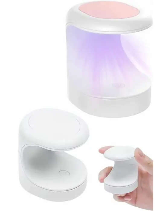 Kalıcı Oje Kurutucu Mini Uv Işınlı Taşınabilir Hızlı Ve Pratik Oje Kurutucu