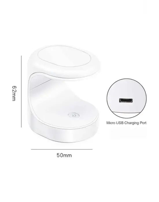 Kalıcı Oje Kurutucu Mini Uv Işınlı Taşınabilir Hızlı Ve Pratik Oje Kurutucu