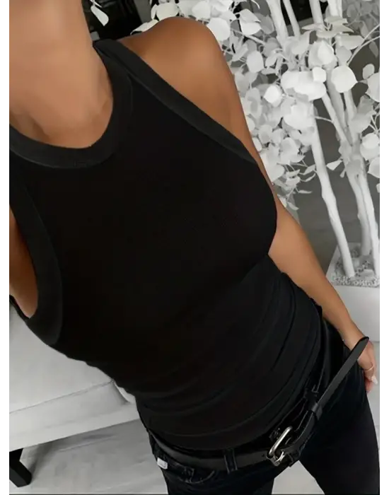 Omarı Kalın Fitilli Kadın Şardonlu Kaşkorse Bluz