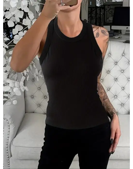 Omarı Kalın Fitilli Kadın Şardonlu Kaşkorse Bluz