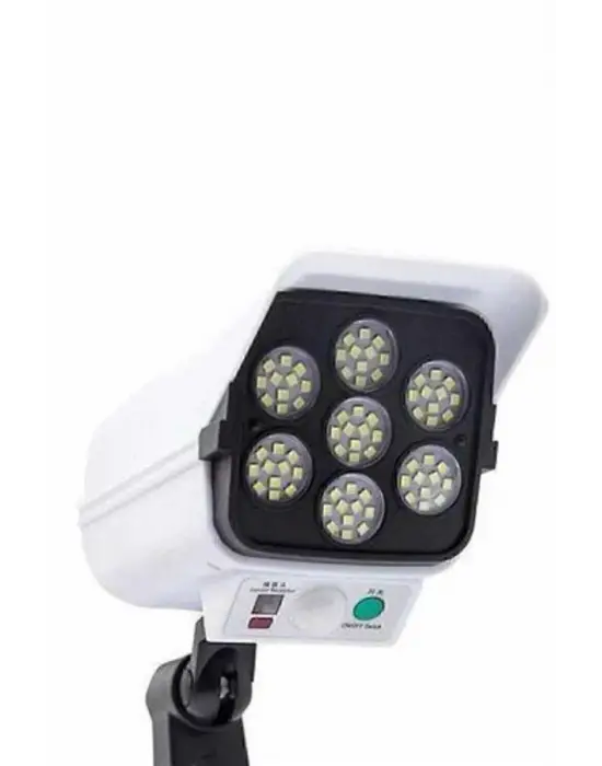 Kamera Görünümlü Led Lamba Dönebilen Bahçe Aydınlatması Duvar Lambası