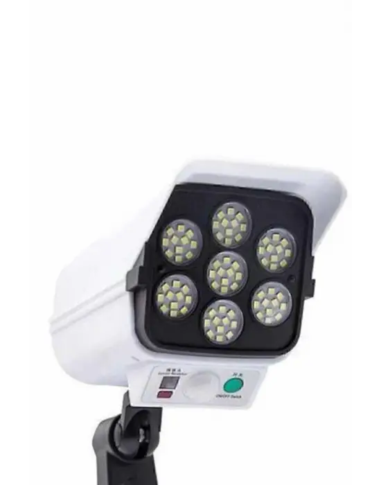 Kamera Görünümlü Led Lamba Dönebilen Bahçe Aydınlatması Duvar Lambası