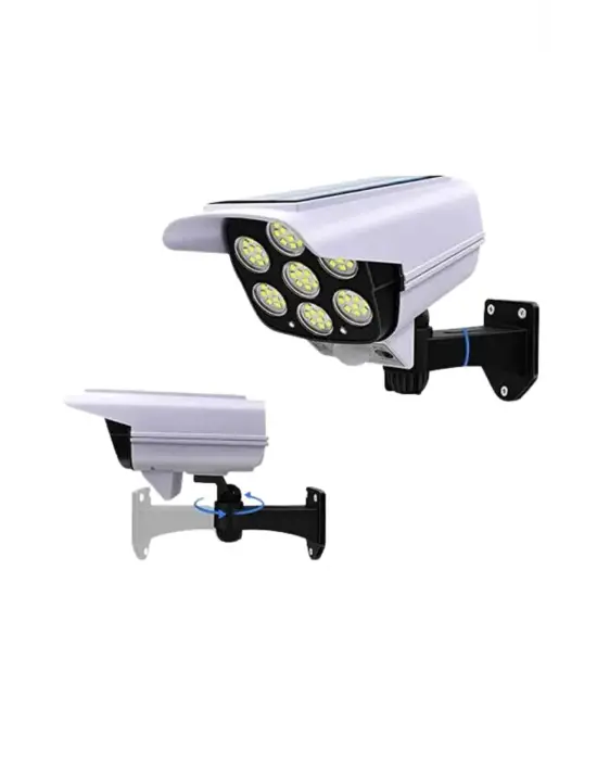 Kamera Görünümlü Led Lamba Dönebilen Bahçe Aydınlatması Duvar Lambası