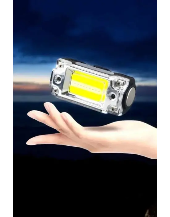 Kamp Feneri Balıkçı Feneri Başlıklı Suya Dayanıklı Kafa Lambası