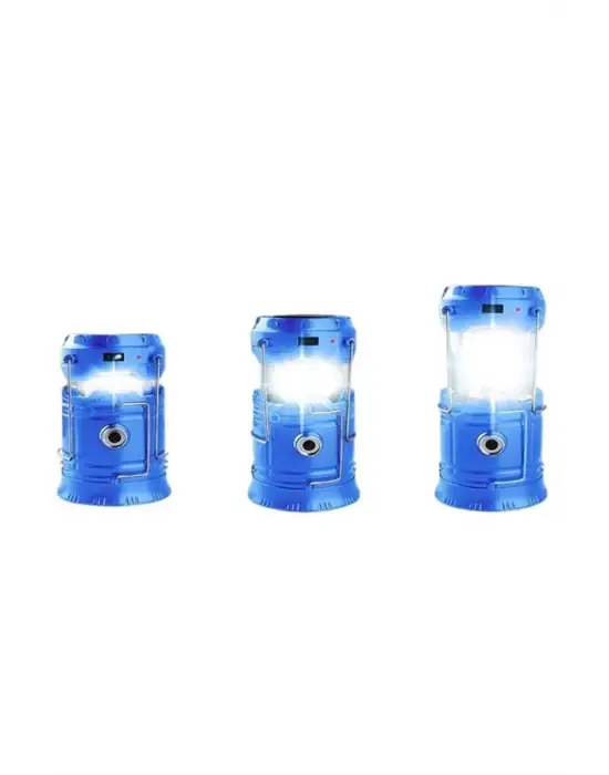 Kamp Lambası El Feneri Askılı Büyük Boy Usb Şarjlı Işıldak