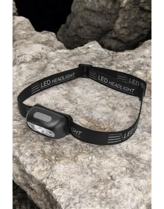 Kamp Lambası Led Işık Kafa Lambası Balıkçı Lambası Ayarlanabilir