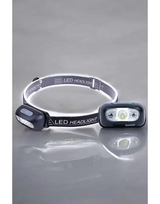 Kamp Lambası Led Işık Kafa Lambası Balıkçı Lambası Ayarlanabilir