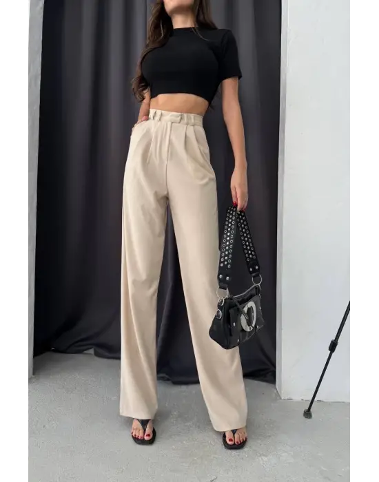 Göz Alıcı Kancalı Pantolon