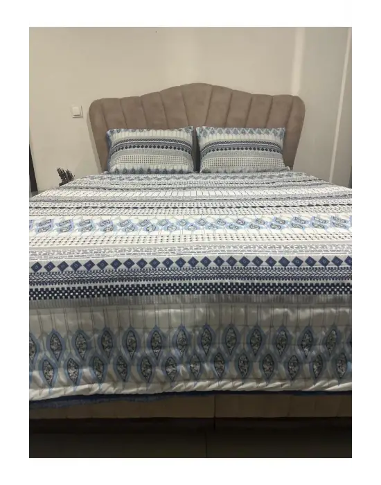 Kapitone tek kişilik pike seti