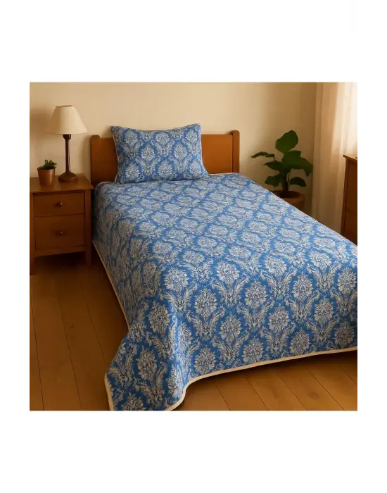 kapitone tek kişilik pike seti