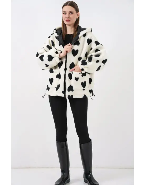 Şık Peluş Ceket