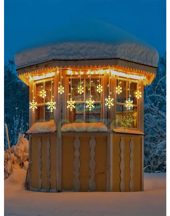 Kar Tanesi 8 Fonksiyonlu 3m 12 Saçaklı