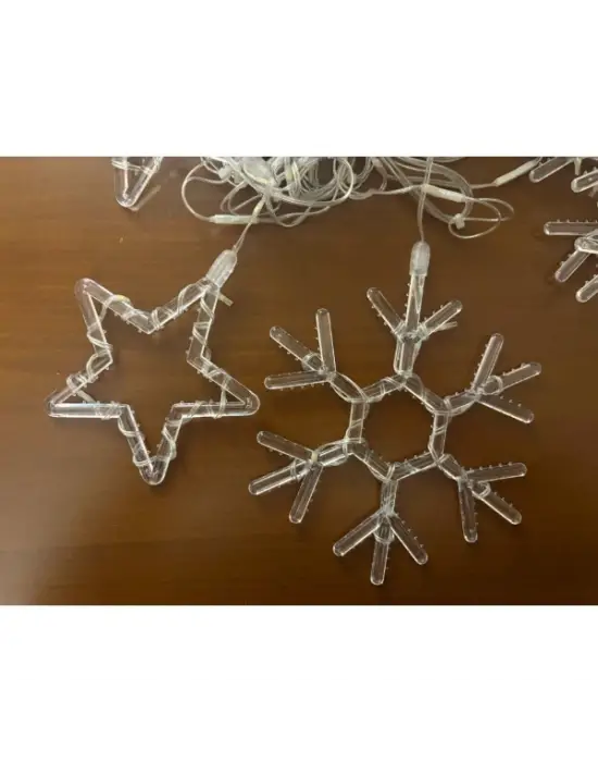 Kar Tanesi Perde Led