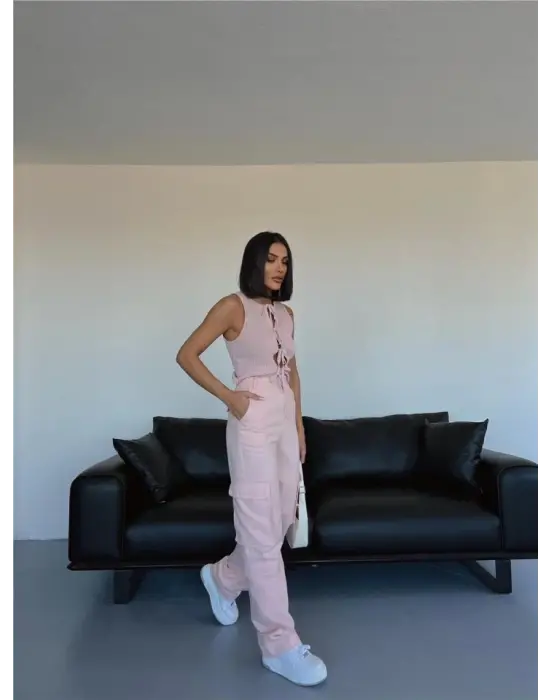 Omarı Rahat Kesimiyle Dikkat Çeken Kargo Pantolon