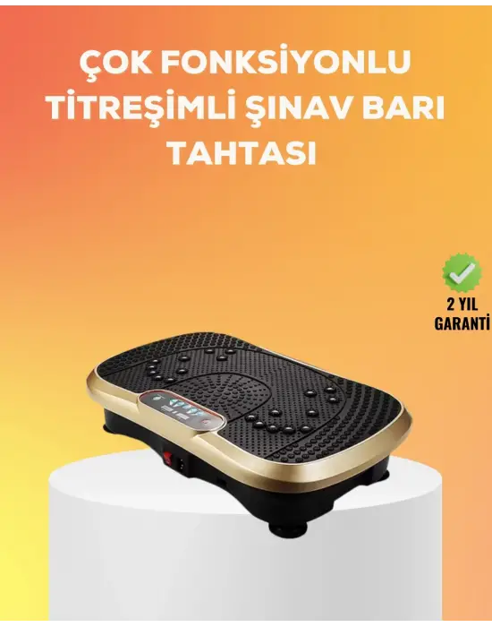 Kas Aktivasyonunu Artıran Titreşimli Egzersiz Makinesi