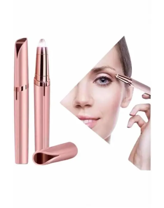 Kaş Bıyık Tüy Epilasyon Aleti Pilli Yüz Kaş Epilatör Kıl Tüy Alma Epilasyon