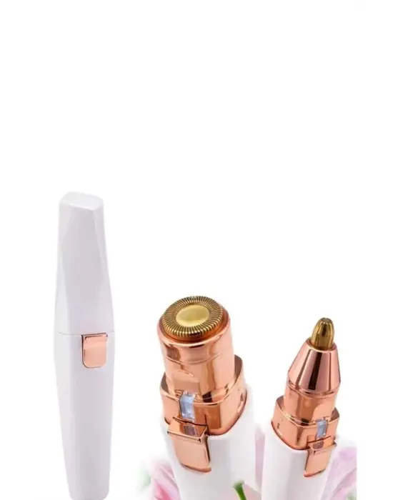 Kaş Burun Ve Yüz Epilasyon Aleti Kablosuz Şarjlı Kökten Alan Epilasyon Aleti