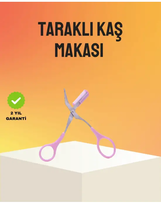 Kaş Düzeltme Makası Taraklı – Profesyonel Ve Pratik Kaş Bakımı