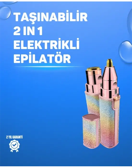 Kaş Ve Yüz Epilation Aleti – Kolay Kullanımlı, Portatif Shaver Usb Şarjlı