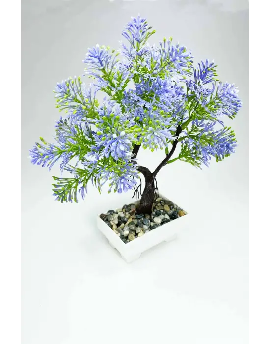 Omarı Yapay Kasımpatı Bonsai Ağacı 25x20 cm