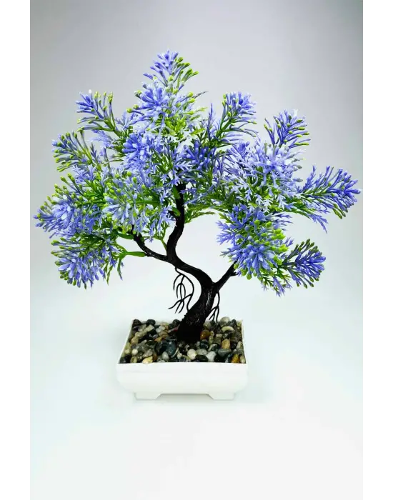Omarı Yapay Kasımpatı Bonsai Ağacı 25x20 cm