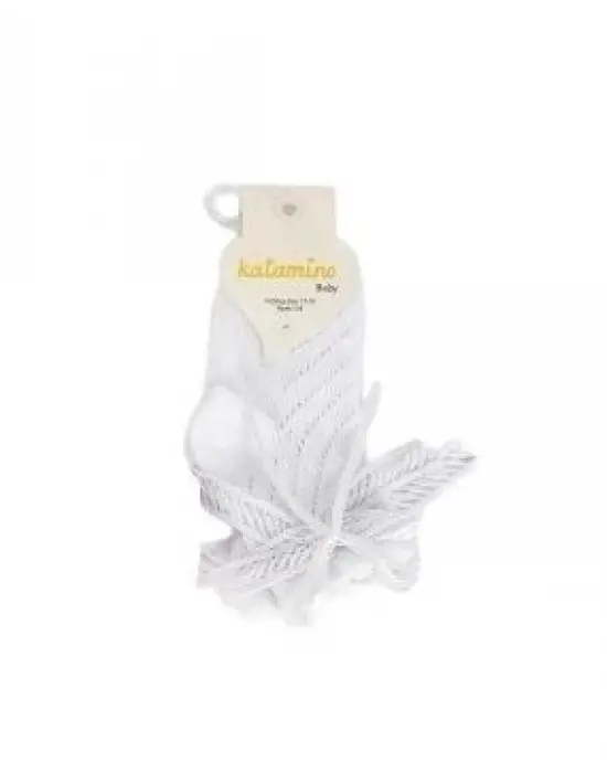 Omarı Yumuşak Dokulu Bebek Ayakları İçin Renkli File Çorap Seti