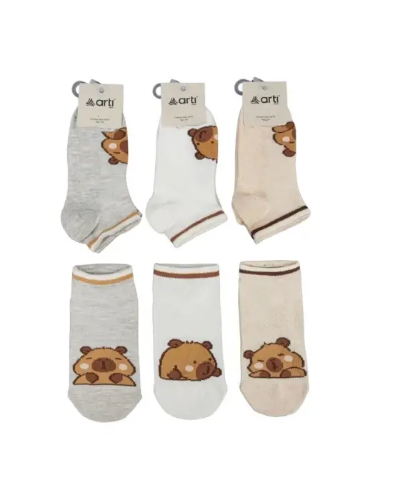 Katamino Capy Absli Erkek Patik Çorap K20318 Asorti