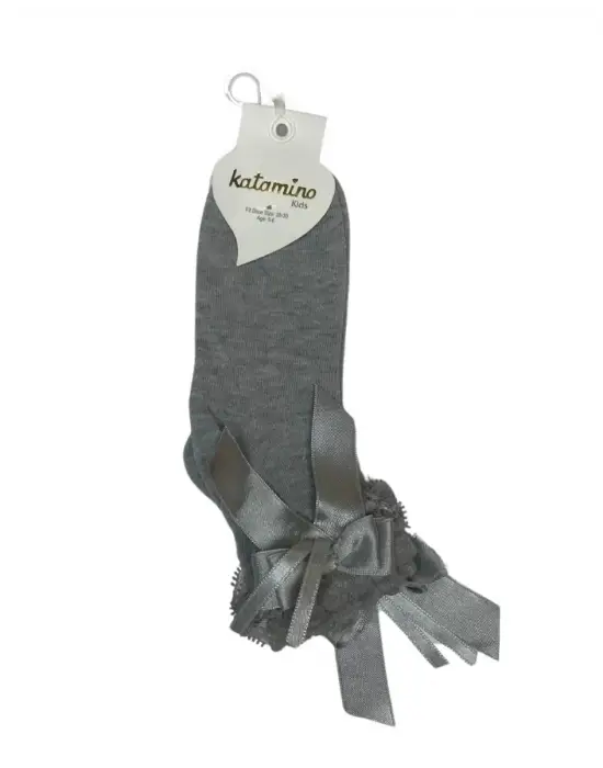 Omarı Renkli Desenli Soket Çorap Seti