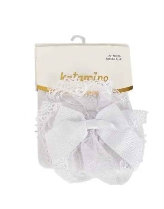 Omarı Çocuklar İçin Renkli Popo Desenli Külotlu Çorap Seti