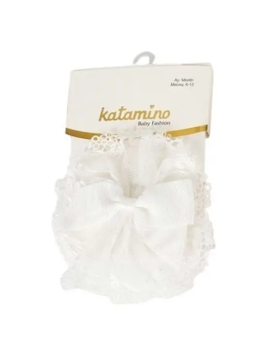 Omarı Çocuklar İçin Renkli Popo Desenli Külotlu Çorap Seti