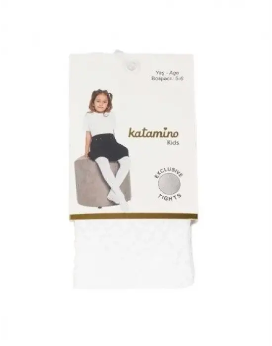 Omarı Kız Çocuklar İçin Renkli Külotlu Çorap Seti