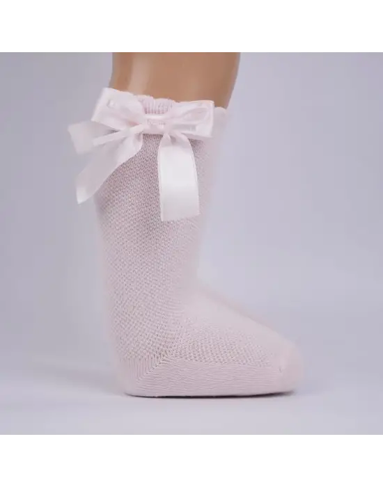 Omarı Yumuşak Pamuklu Bebek Golf Çorapları Asorti