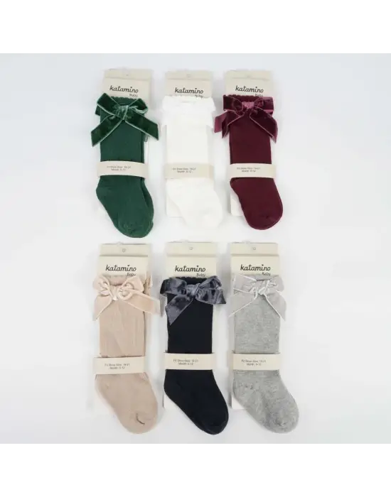 Omarı Sevimli Kız Bebek Golf Çorap Seti